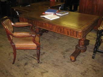 William IV Mahogany Partners Library Table