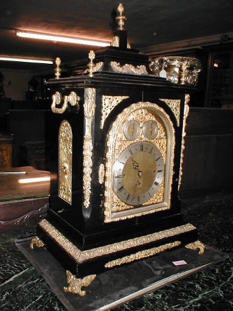 Victorian 8 Bell and Coil Clock 