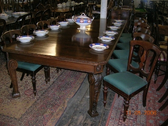 Mahogany Dining Table