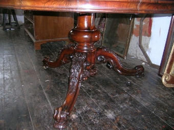 Antique Mid Victorian Exhibition Quality Breakfast Table