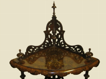 Antique Victorian Exhibition Quality Whatnot