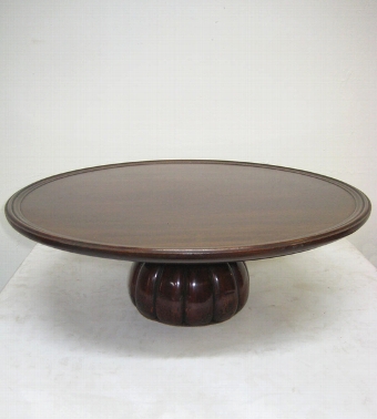 Victorian Mahogany Lazy Susan