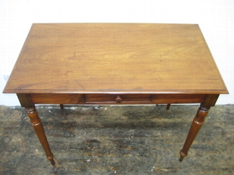 Antique Scottish Victorian Mahogany Side Table