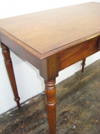 Antique Scottish Victorian Mahogany Side Table