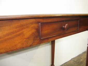 Antique Scottish Victorian Mahogany Side Table