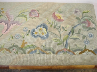 Antique Whytock & Reid Duet Stool/Window Seat