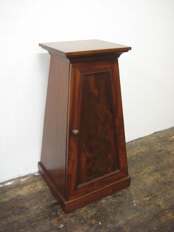 Victorian Figured Spanish Mahogany Locker
