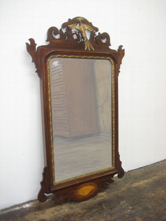 Chippendale Style Mahogany Wall Mirror