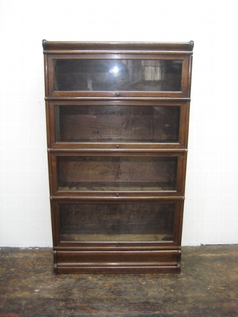 Antique Globe Wernicke Sectional Bookcase