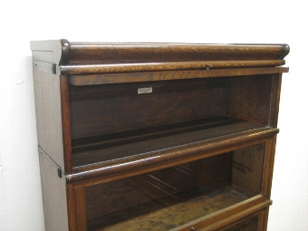 Antique Globe Wernicke Sectional Bookcase