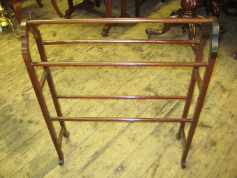 Mahogany Towel Rail