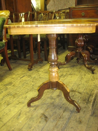 Antique Sorrento Inlaid Table