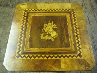 Antique Sorrento Inlaid Table