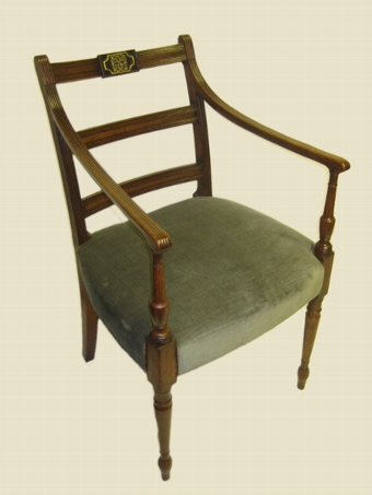 George III Mahogany Armchair