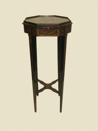 Antique George III Style Inlaid Side Table