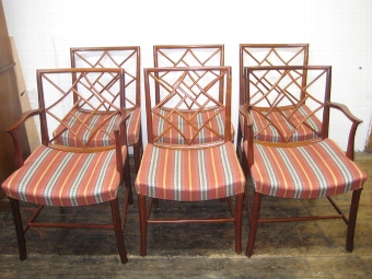 Set of 6 'Cockpen' Style Chairs