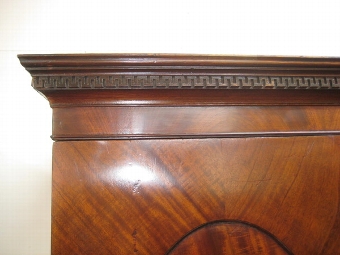 Antique George III Mahogany Linen Press