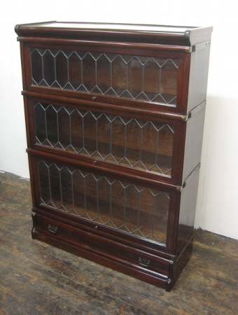Globe Wernicke 3 Tier Sectional Bookcase