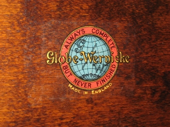 Antique Globe Wernicke 3 Tier Sectional Bookcase