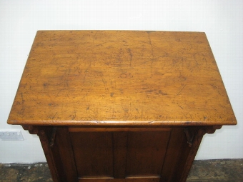 Antique Freestanding Pine Lectern