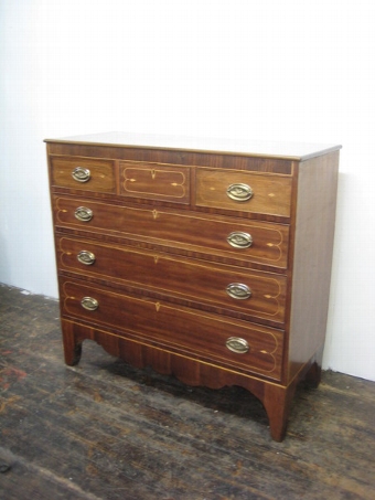 George III Inlaid Chest of Drawers