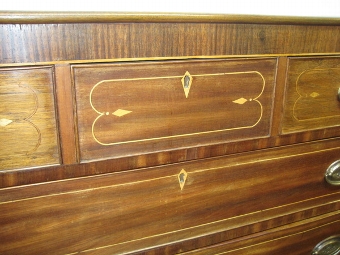 Antique George III Inlaid Chest of Drawers