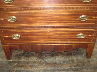 Antique George III Inlaid Chest of Drawers