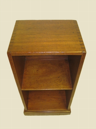 Antique Pair of Solid Teak Open Bedside Cabinets