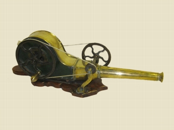 Victorian Cannon Shaped Fireside Bellows