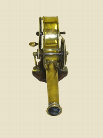 Antique Victorian Cannon Shaped Fireside Bellows
