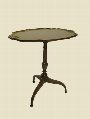 Mahogany Tray Top Occasional Table