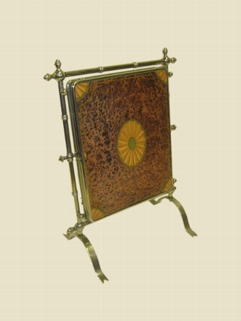 Unusual Folding Travelling Triptych Mirror