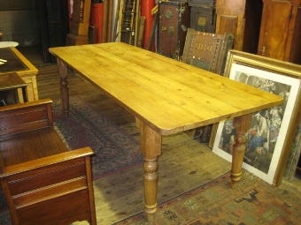 Scottish Victorian Pine Kitchen Table