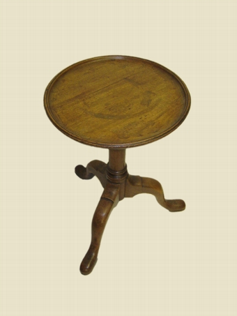 Antique George III Mahogany Tripod Table