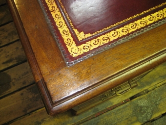 Antique Victorian Mahogany Partners Desk