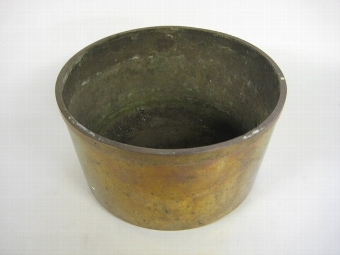 Antique Victorian Scottish Cast Brass Jelly Pan