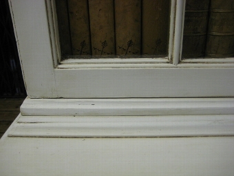 Antique Georgian Style Painted Bookcase