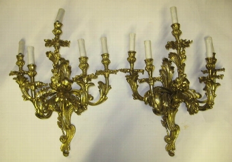 Pair of Louis XV Style Wall Sconces