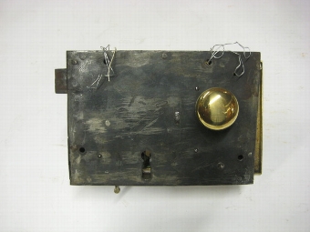 Antique Large Brass and Steel Lock