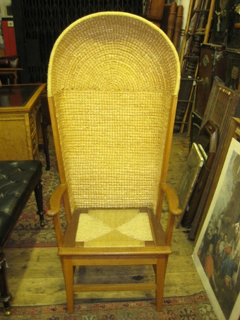 Antique Orkney Chair with Hood