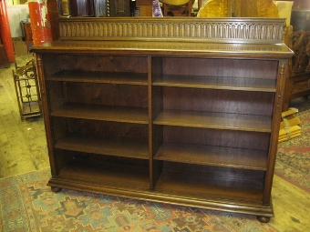 Oak Open Bookcase