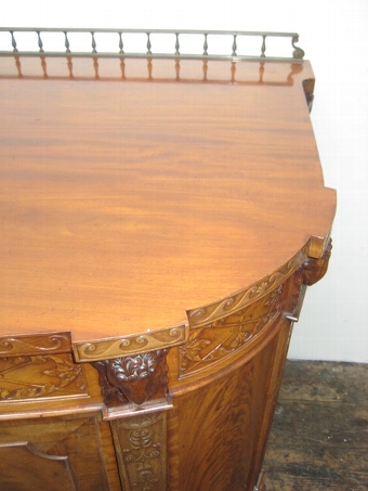 Antique Morison & Co Carved Mahogany Sideboard