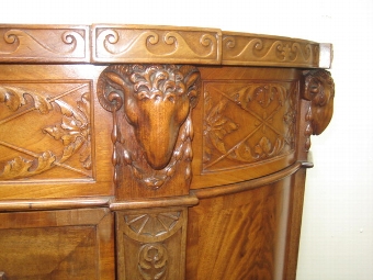 Antique Morison & Co Carved Mahogany Sideboard
