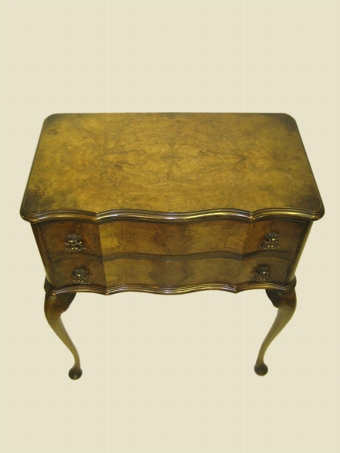 Antique Burr Walnut Lowboy