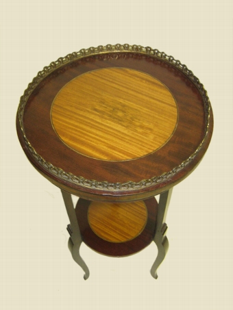 Antique Satinwood Inlaid Occasional Table