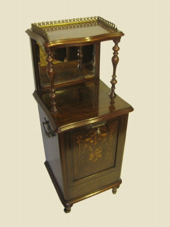 Sheraton Revival Rosewood Coal Box