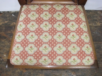 Antique Small Mahogany Chair by Wheeler of Arancroch