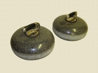 Pair of Scottish Granite Curling Stones