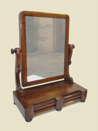 Mid Victorian Mahogany Dressing Mirror