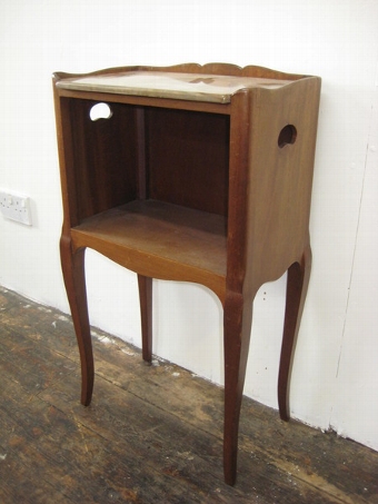 Agate Top Locker/Side Table